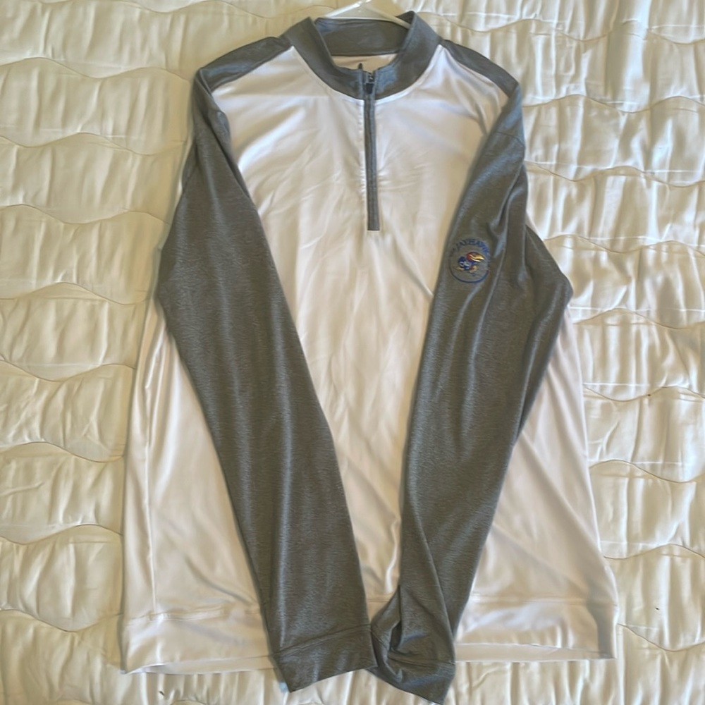 Johnnie-O Jayhawk Club 3/4 zip